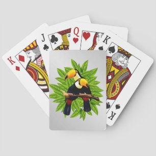 Tukan Duo Silber Spielkarten