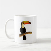tukan exotischer Vogel der brasilianischen Fauna Kaffeetasse (Links)