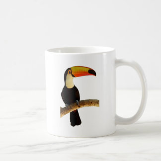 tukan exotischer Vogel der brasilianischen Fauna Kaffeetasse