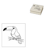 Tukan Holzstempel Gummistempel (Stempel)