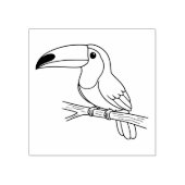 Tukan Holzstempel Gummistempel (Prägung)