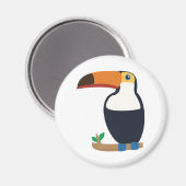 Tukan Magnet (Vorderseite/Rückseite)