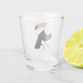 Tukan Schnapsglas (Rückseite)