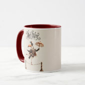 Tukan-Seiltänzer Tasse (Vorderseite Links)