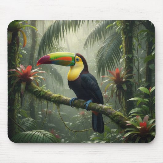 Tukan Vogel Mousepad (Vorne)