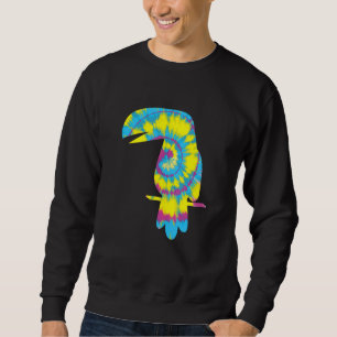 Tukan Vogel Tye Die Tropisches Tier Tukane Niedlic Sweatshirt