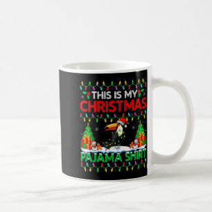 Tukan Weihnachten Santa Hut Pyjama-Shirt - Tukan L Kaffeetasse