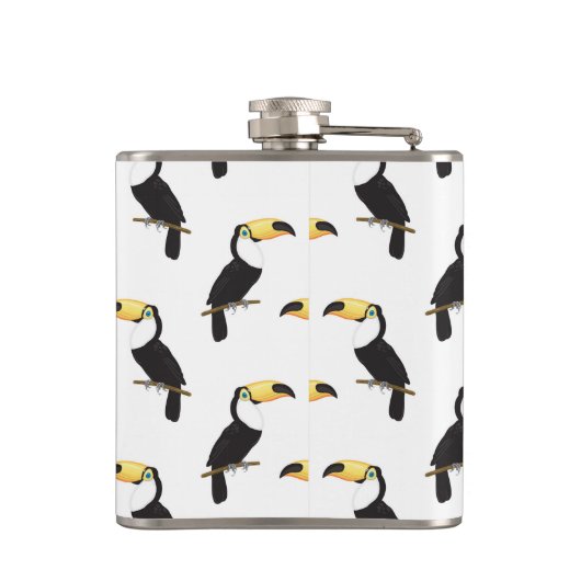 Tukane Flachmann (Rückseite)