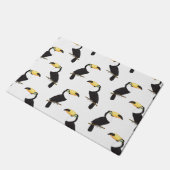 Tukane Fußmatte (Schrägansicht)