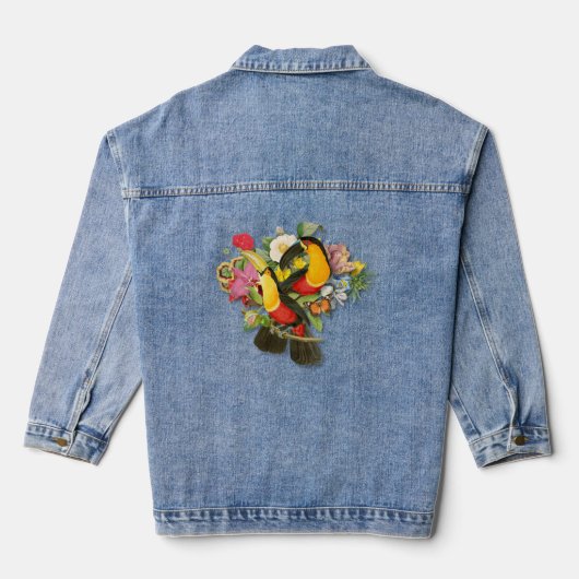 Tukane Jeansjacke (Rückseite)
