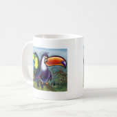 Tukane Kaffeetasse (Vorderseite Links)