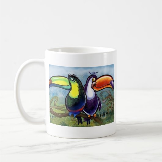 Tukane Kaffeetasse (Links)