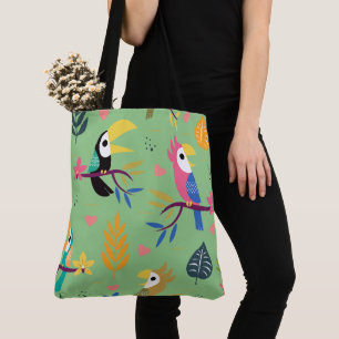 Tukane und Papageien Tasche