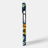 Tukane und tropische Flora, blau, gelb, orange Case-Mate iPhone Hülle (Rückseite / Links)