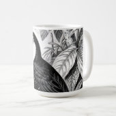 Tukane Urwald Laubwerk Gravur Kaffeetasse (VorderseiteRechts)