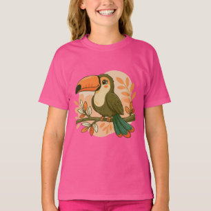 Tukkan in verspieltem Pastell T-Shirt