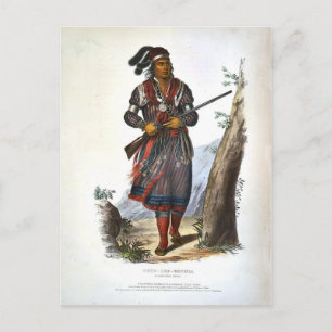 Tuko-See Mathla, ein Seminole-Häuptling Postkarte