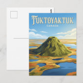 Tuktoyaktuk Kanada Postkarte (Vorne/Hinten)