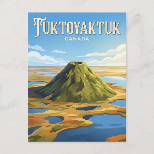 Tuktoyaktuk Kanada Postkarte (Vorderseite)