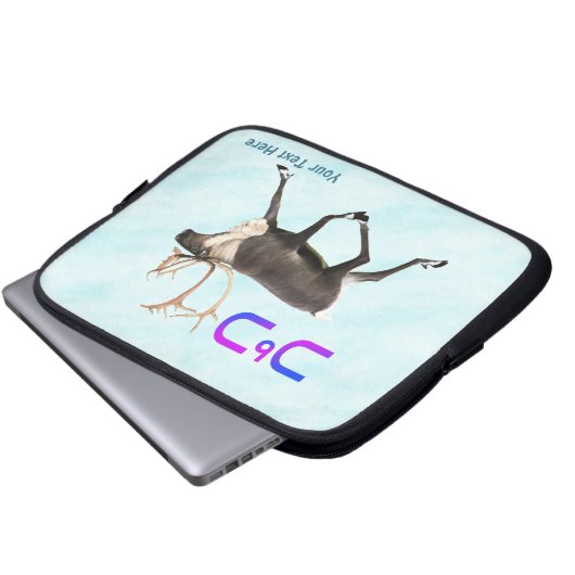 Tuktu - Karibik Laptopschutzhülle (Vorne Knopf)