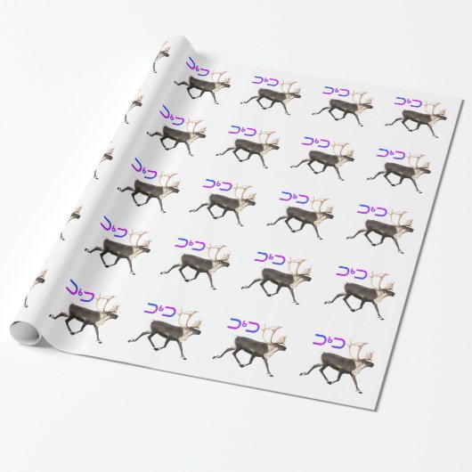Tuktu - Karibu Geschenkpapier (Ungerollt)
