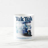 TukTuk Blaupause Kaffeetasse (Mittel)