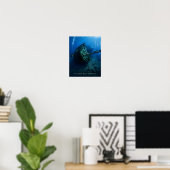 Tulamben Bali Schiffswrack Poster (Heimbüro)