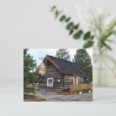 Tulameen BC Schoolhouse Museum Postkarte (Stehend Vorderseite)