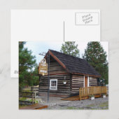 Tulameen BC Schoolhouse Museum Postkarte (Vorne/Hinten)