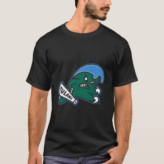 Tulane Green Wave Icon T-Shirt (Vorderseite)