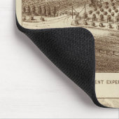 Tulare Co ranch, Bahnhof Mousepad (Ecke)