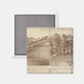 Tulare Co ranches, Büros Magnet (Vorderseite/Rückseite)