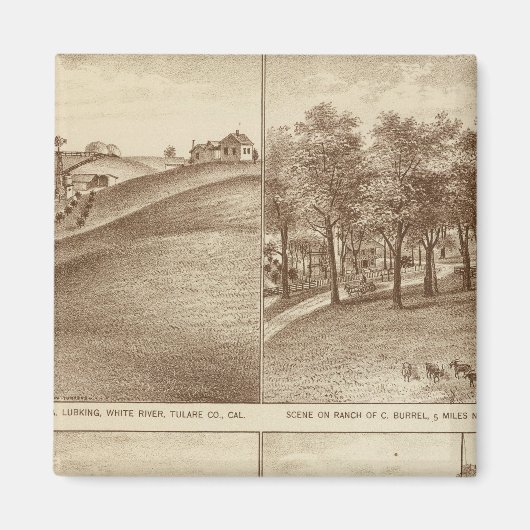 Tulare Co ranches, Büros Magnet (Vorne)