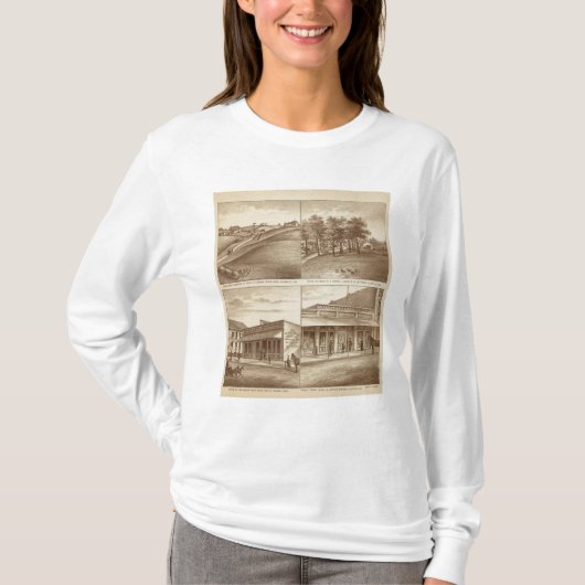 Tulare Co Ranchs, Büros T-Shirt (Vorderseite)