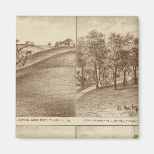 Tulare Co-Umzüge, Büros Magnet