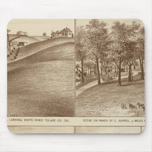 Tulare Co-Umzüge, Büros Mousepad (Vorne)