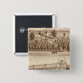 Tulare Landkreis Bank Button (Vorne & Hinten)