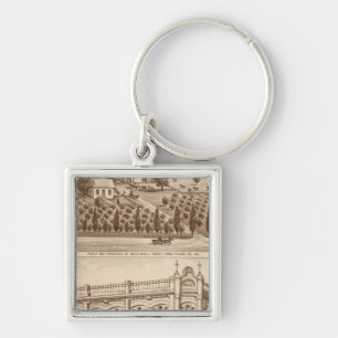 Tulare Landkreis Bank Schlüsselanhänger