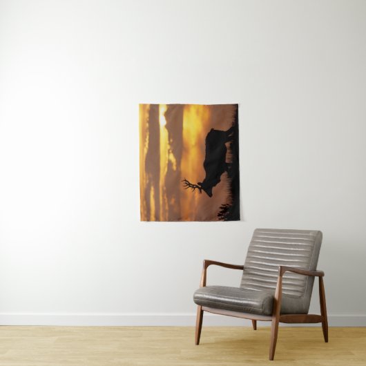 Tule Elk | Point Reyes National Seashore Wandteppich (Beispiel)