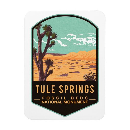 Tule Springs Fossil Beds NM Magnet (Vertikal)