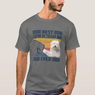 Tulear Dad Ever Vintage Father Day T-Shirt