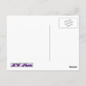 Tulip 0243 Lila Postkarten (Rückseite)