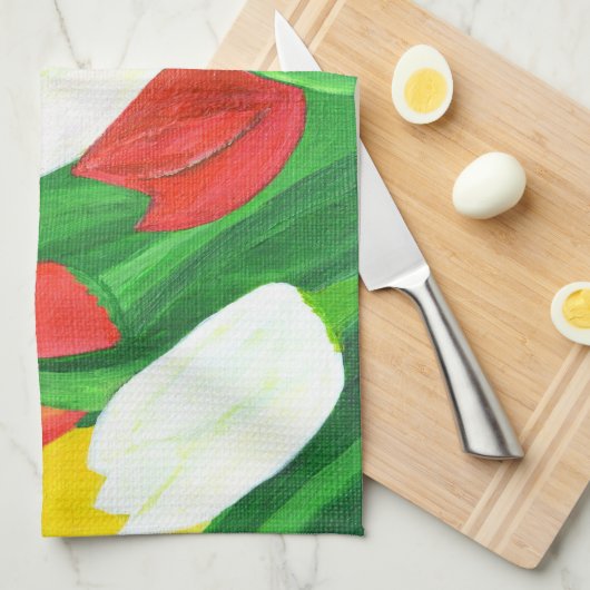 Tulip 2 Küchentücher (Viertel Falte)