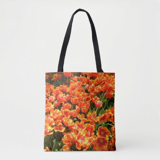 Tulip 2-seitige Tote-Tasche Tasche (Vorderseite)
