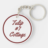 Tulip #7, Days Hütten Schlüsselanhänger (Rückseite)