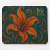 Tulip Abstract Art Mousepad (Vorne)