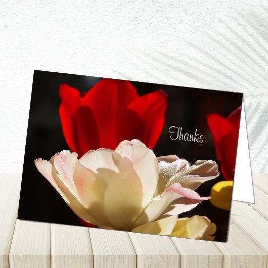 Tulip Administrative Professionals Day Card Dankeskarte