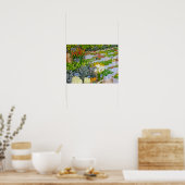 Tulip and Blume Market in Amsterdam Poster (Küche)