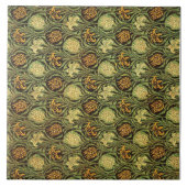 Tulip and Lily, famous pattern, Fliese (Vorderseite)