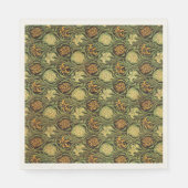 Tulip and Lily, famous pattern, Serviette (Vorderseite)